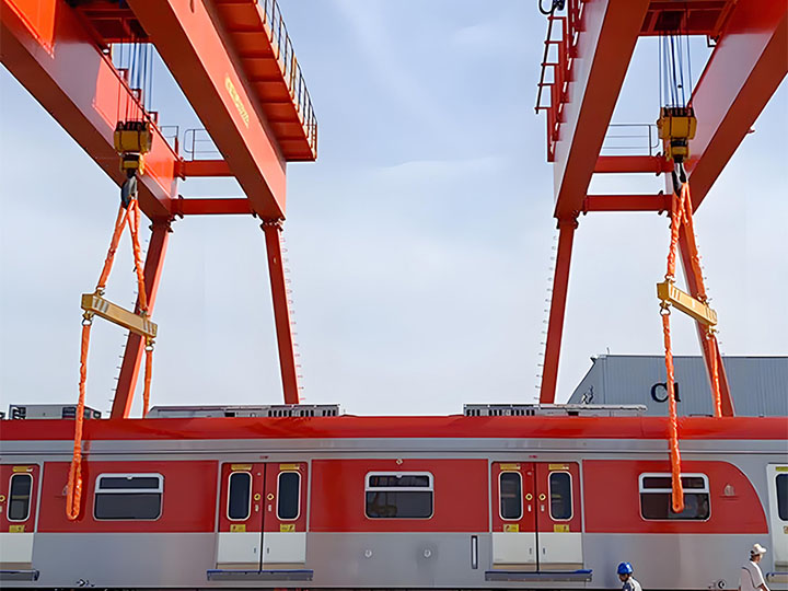 European Gantry Crane Double Beam