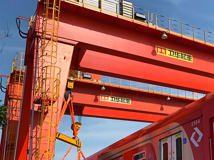 European Gantry Crane Double Beam