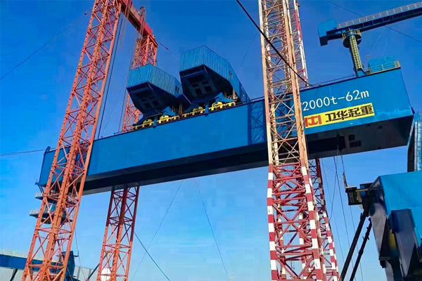 2000t Gangtry Crane Installation for Power Plant